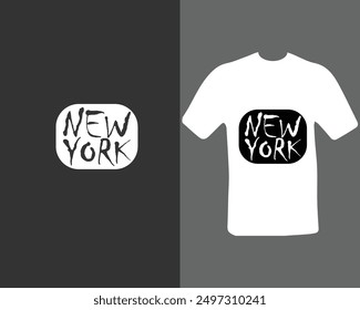 New York city t-shirt design.