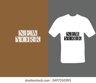 New York city t-shirt design.