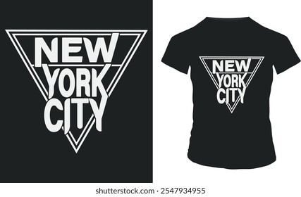 New York City..  T-shirt Design.