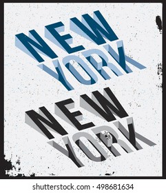 new york city t-shirt  graphic