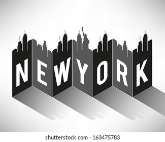 New York City Typography Design