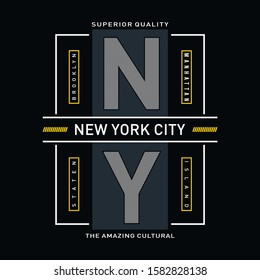 New York city typography graphic art,t shirt design vector illustration