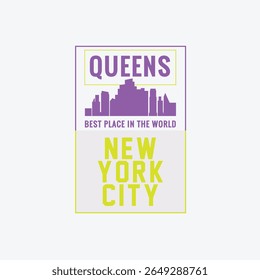 New York City typography, t-shirt graphics, vectors ,print