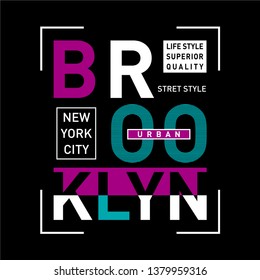 new york city urban t shirt design graphic typography, vector illustration concept art - Vector