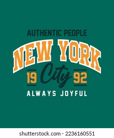 New York City Varsity Type
