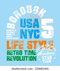 new york city vector art
