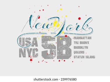 new york city vector art