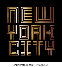 new york city vector art