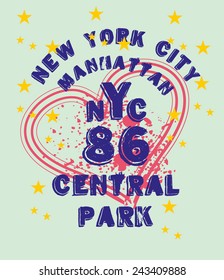 new york city vector art