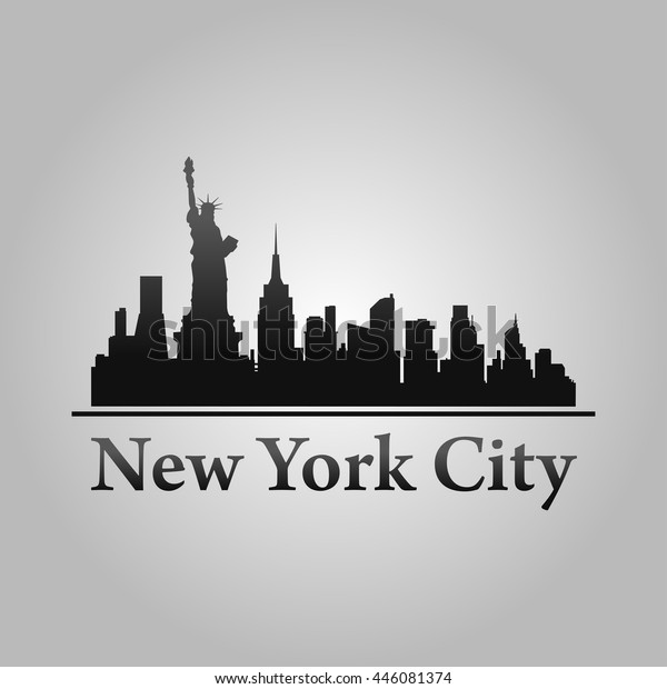 New York City Vector Design Stock Vector (Royalty Free) 446081374