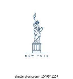 New York city. Vector illustration.