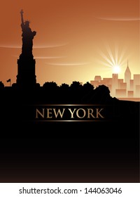 New York City - vector illustration