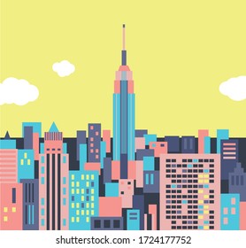 New York City vector illustration