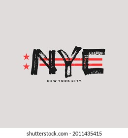 new york city vector illustration and typography,design t-shirts, hoodies, prints etc.
