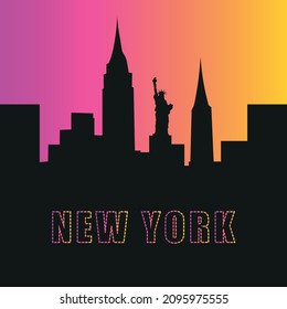 New York City Vector Illustration