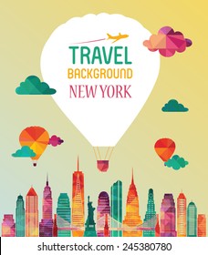 New York city. Vector illustration