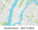 New York city vector map