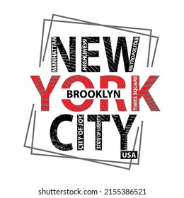 new york city vintage Premium Vector illustration of a text graphic. suitable screen printing and DTF for the design boy outfit of t-shirts print, shirts, hoodies baba suit, kids cottons, etc.