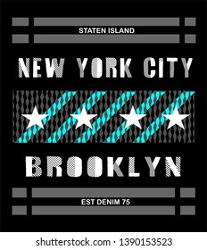 NEW YORK CITY,NYC,vector illustration/T-shirt design graphic hand drawn typography/shirt print