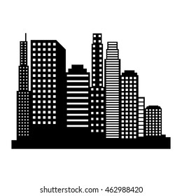 new york cityscape icon vector illustration design