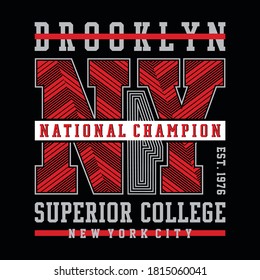 new york city,t-shirt print poster vector illustration