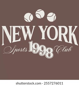 New York college slogan vector illustration for t-shirt, hoodie and other uses- vector