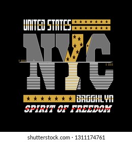 New York design vector typography,trendy apparel printing,arts,illustration,concept,textured