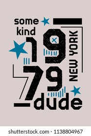 new york dude,t-shirt design