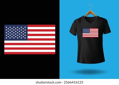 New York flag America typography, t-shirt graphics, vectors, illustration of waving USA flag silk grunge background,  T-shirt graphic design American flag street art style New York