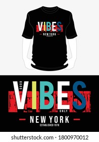 new york good vibes ,t-shirt design tee for t-shirt men, vector illustration