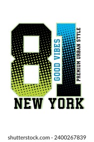 new york good vibes,t-shirt design fashion vector