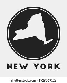 New York Icon Round Logo Us Stock Vector (Royalty Free) 1929369122 ...