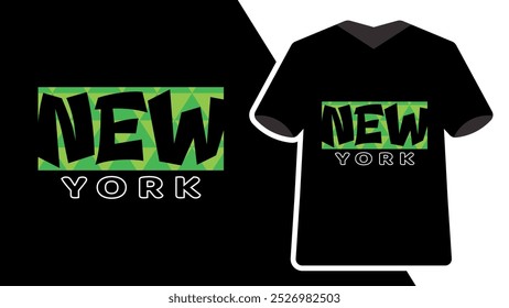 New york lettering graphic tshirt design vector illustration