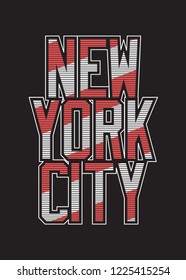 new york lettering texture urban design apparel