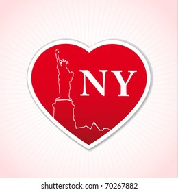 new york love sign