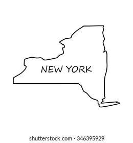 New York Map svg