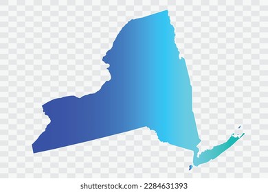 NEW YORK Map teal blue Color Background quality files png
