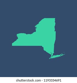 New York map vector