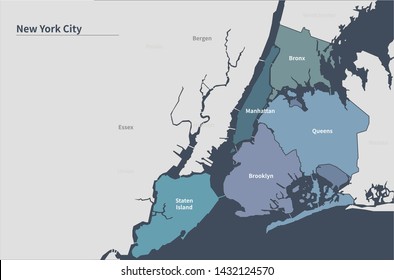 new york map. vector map of new york city, usa
united states map.