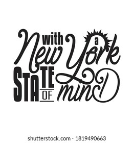 New York Quotes and Slogan good for T-Shirt. I'm In Love With New York.