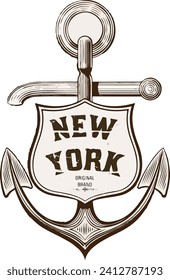 neues York Segelanker-Alter Segel Piraten