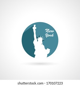 New York sign - vector illustration