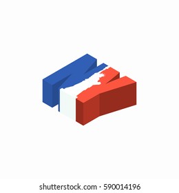 New York sign/symbol. Isolated vector illustration.