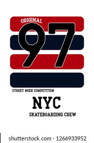 new york skateboarding,t-shirt design