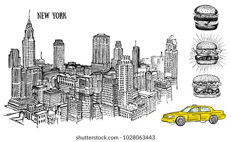 New York sketch