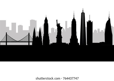 Winnipeg Morning City Skyline Vector Illustration Stock Vector (royalty 