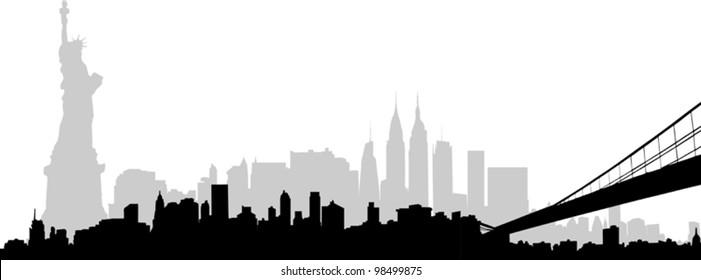 New York Skyline Vector