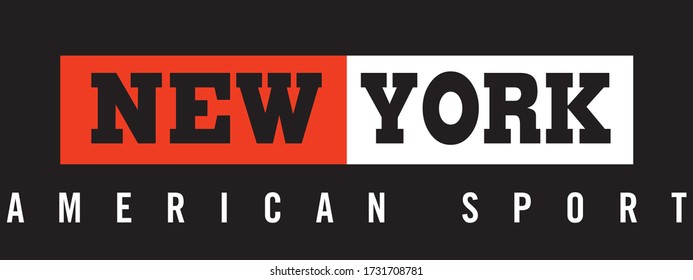 neuer roter Slogan-Design-Vektor für T-Shirt