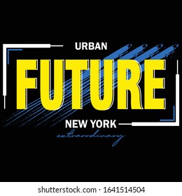 New York slogan vector typography for print t shirt
