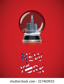 New York snow globe